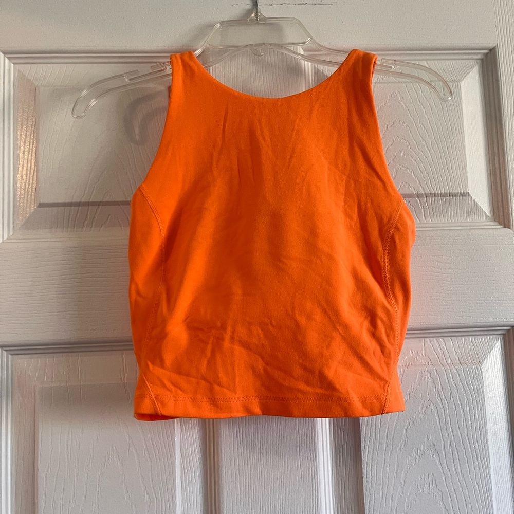 lululemon Align High-Neck Tank Top 2 Orange